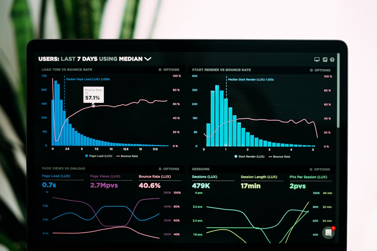 Data and research analysis illustration